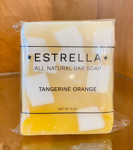 Bar soap - Tangerine Orange