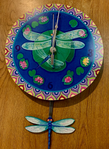 Dragonfly Clock