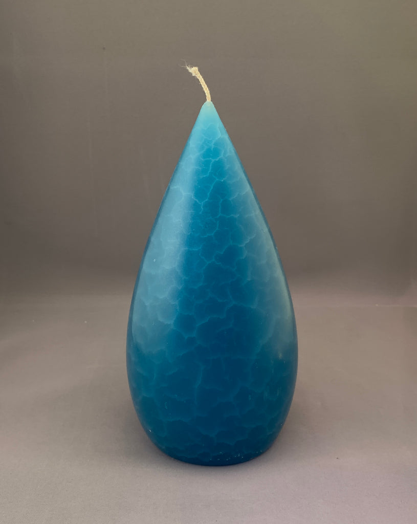Candle - Turquoise 6.5"